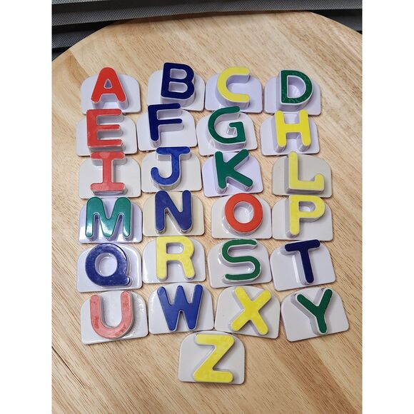 LeapFrog Fridge Phonics Replacement Letters – Magnetic, 2"x1.5" - Picture 1 of 5